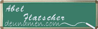 Abel Flatscher Visitenkarte
